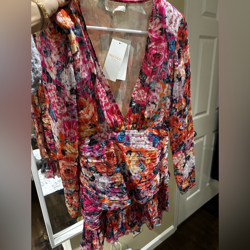 Floral print  mini dress
